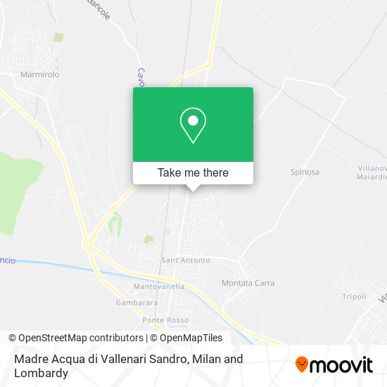 Madre Acqua di Vallenari Sandro map