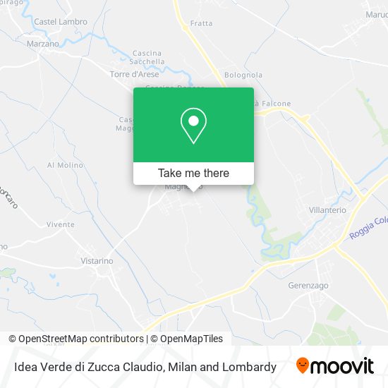 Idea Verde di Zucca Claudio map