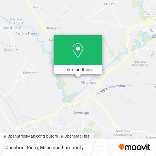 Zanaboni Piero map