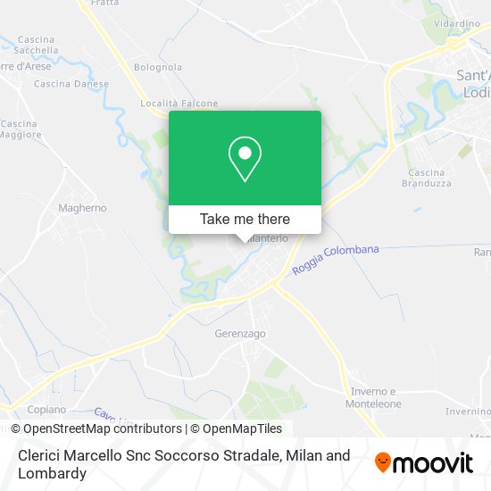 Clerici Marcello Snc Soccorso Stradale map