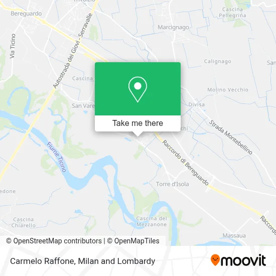Carmelo Raffone map