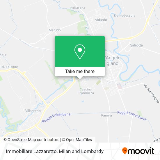 Immobiliare Lazzaretto map
