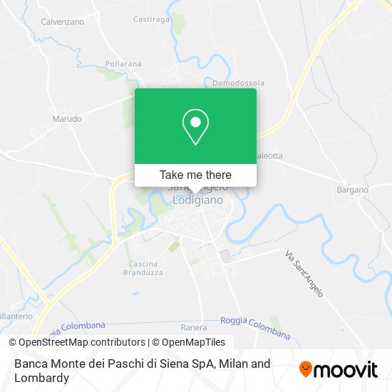 Banca Monte dei Paschi di Siena SpA map