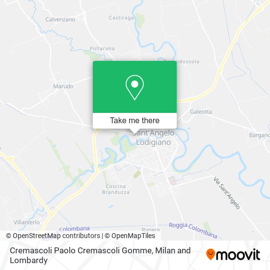 Cremascoli Paolo Cremascoli Gomme map