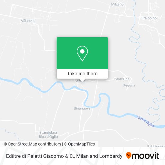 Ediltre di Paletti Giacomo & C. map