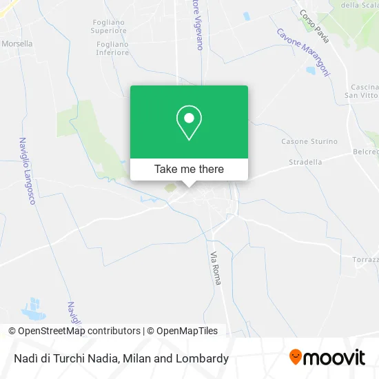 Nadì di Turchi Nadia map