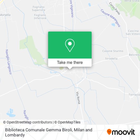 Biblioteca Comunale Gemma Biroli map