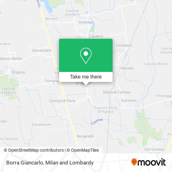 Borra Giancarlo map