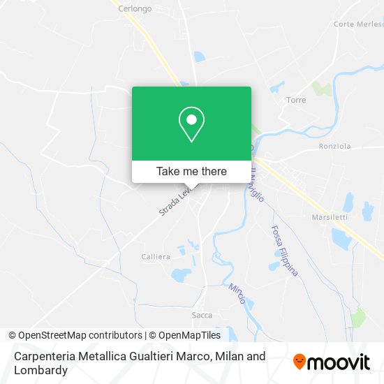 Carpenteria Metallica Gualtieri Marco map