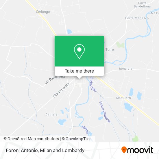 Foroni Antonio map