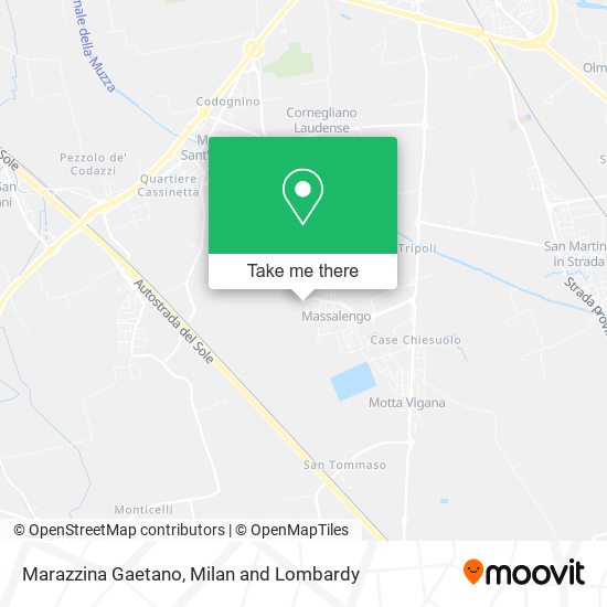 Marazzina Gaetano map