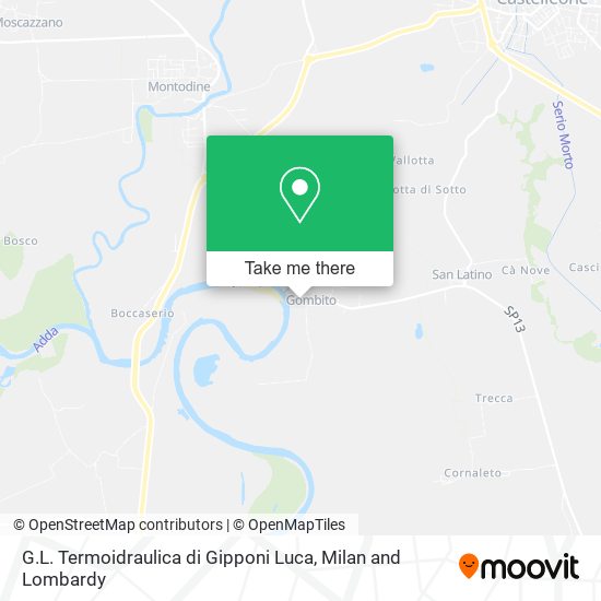 G.L. Termoidraulica di Gipponi Luca map