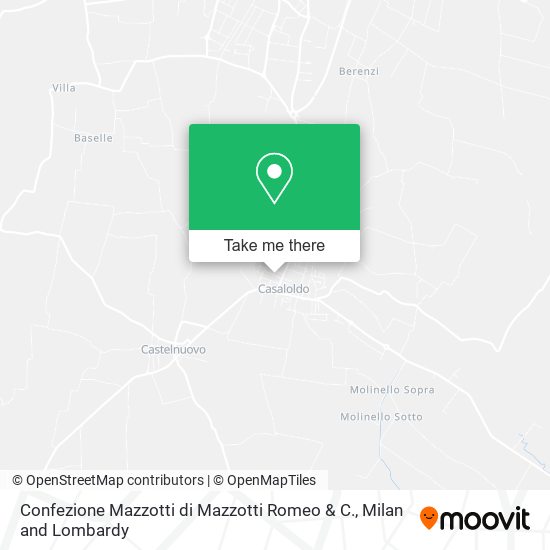 Confezione Mazzotti di Mazzotti Romeo & C. map