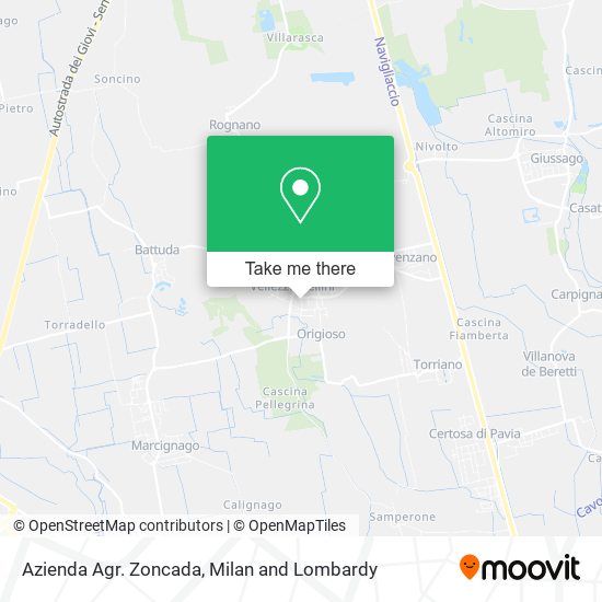 Azienda Agr. Zoncada map