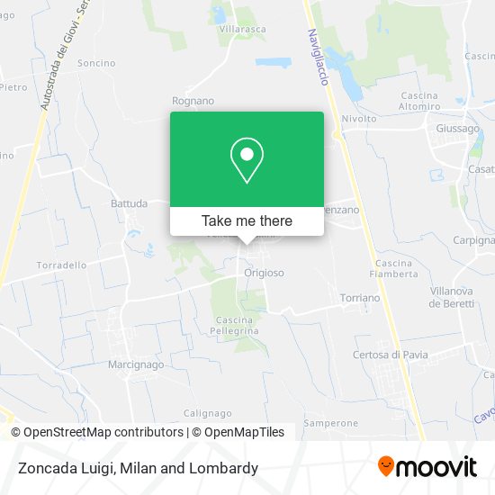 Zoncada Luigi map