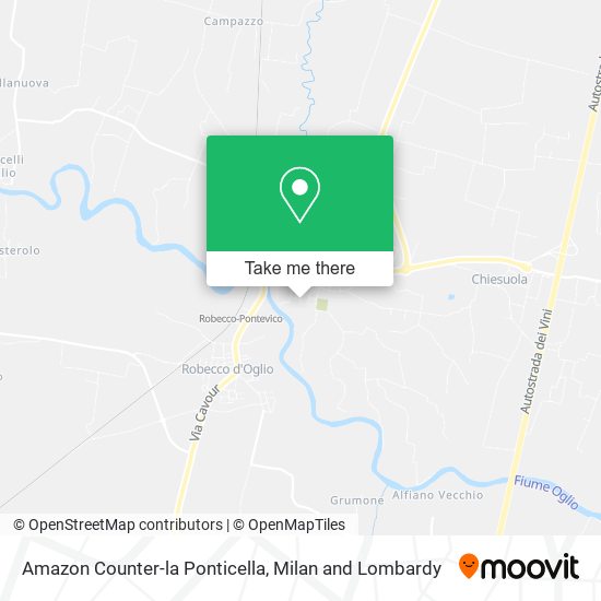 Amazon Counter-la Ponticella map
