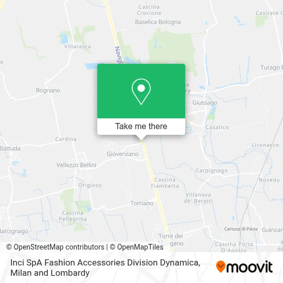 Inci SpA Fashion Accessories Division Dynamica map
