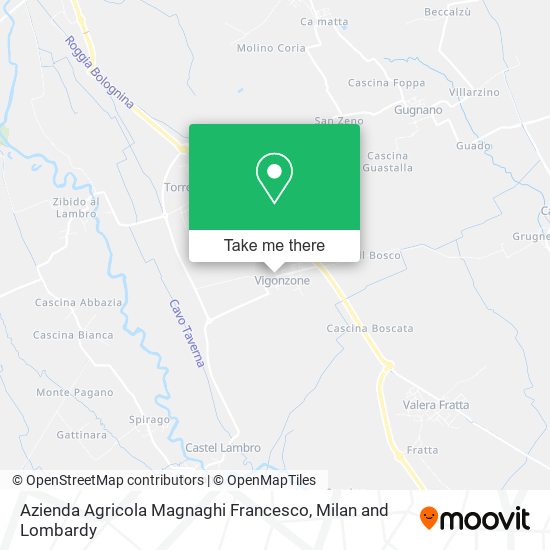 Azienda Agricola Magnaghi Francesco map