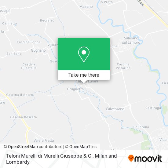 Teloni Murelli di Murelli Giuseppe & C. map