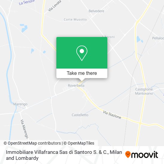 Immobiliare Villafranca Sas di Santoro S. & C. map