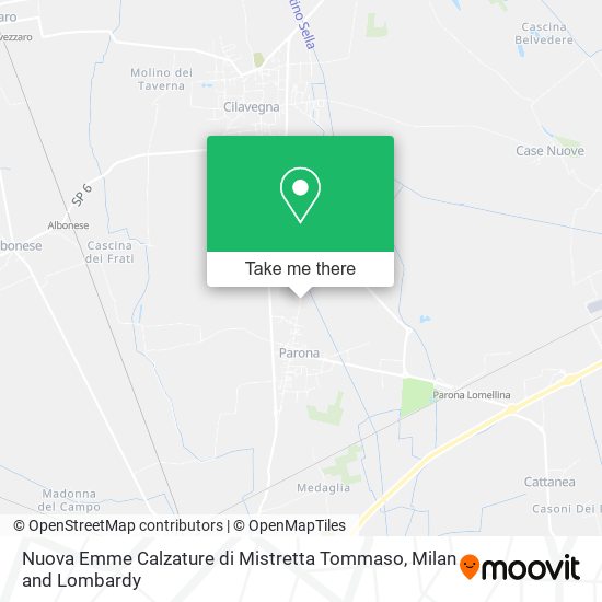 Nuova Emme Calzature di Mistretta Tommaso map