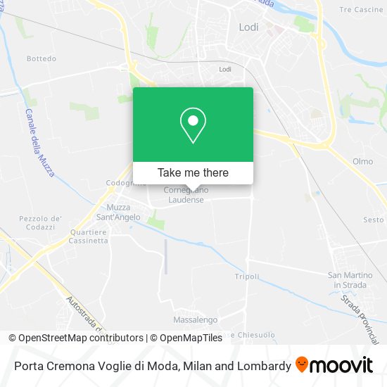 Porta Cremona Voglie di Moda map