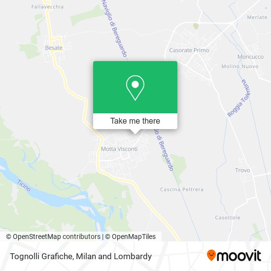 Tognolli Grafiche map