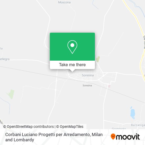 Corbani Luciano Progetti per Arredamento map