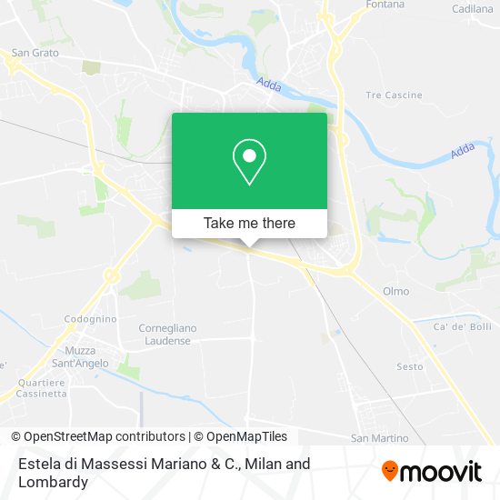 Estela di Massessi Mariano & C. map