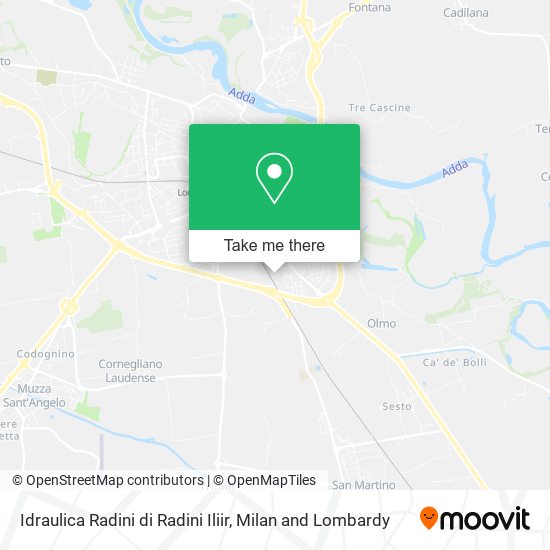 Idraulica Radini di Radini Iliir map