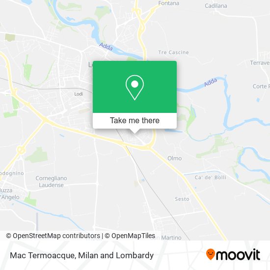 Mac Termoacque map