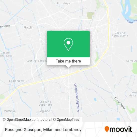 Roscigno Giuseppe map