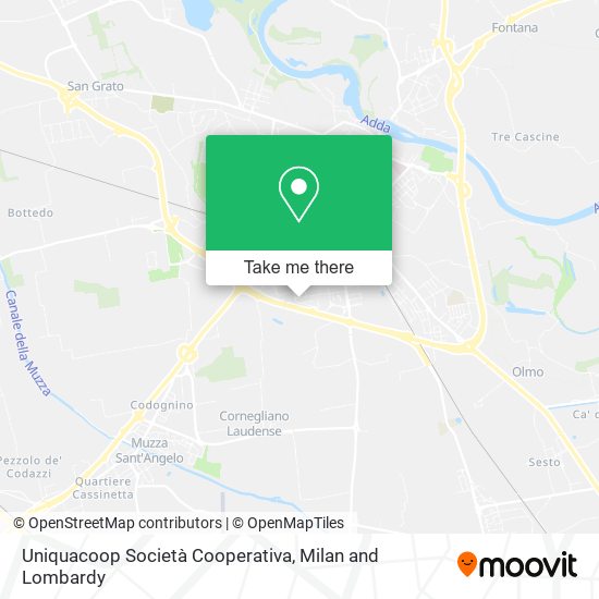 Uniquacoop Società Cooperativa map