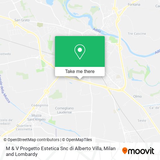 M & V Progetto Estetica Snc di Alberto Villa map
