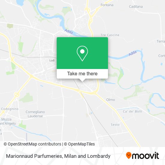 Marionnaud Parfumeries map