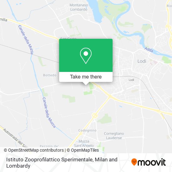 Istituto Zooprofilattico Sperimentale map