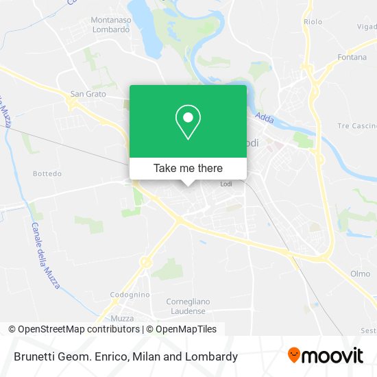 Brunetti Geom. Enrico map