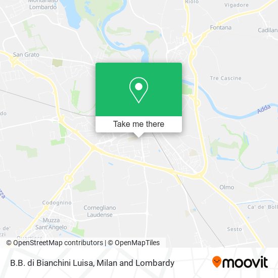B.B. di Bianchini Luisa map