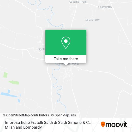 Impresa Edile Fratelli Saldi di Saldi Simone & C. map