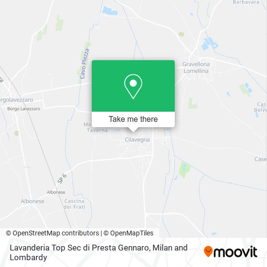 Lavanderia Top Sec di Presta Gennaro map