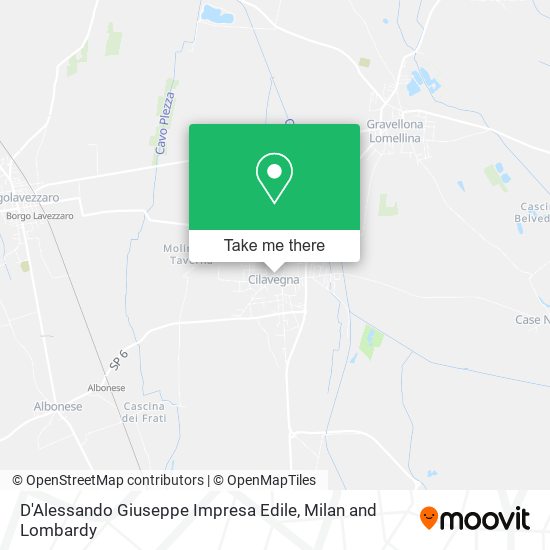 D'Alessando Giuseppe Impresa Edile map