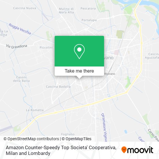 Amazon Counter-Speedy Top Societa' Cooperativa map