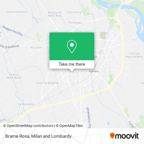 Bramè Rosa map