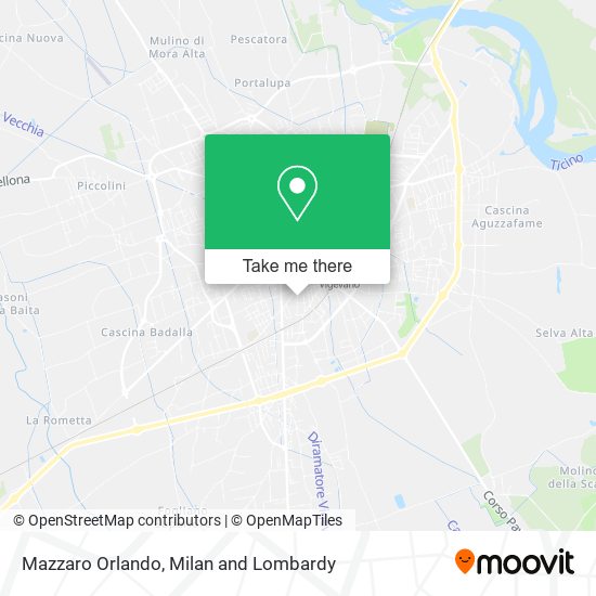 Mazzaro Orlando map