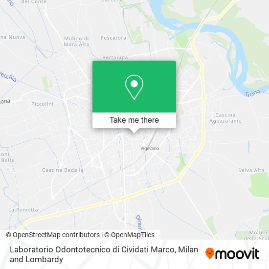 Laboratorio Odontotecnico di Cividati Marco map