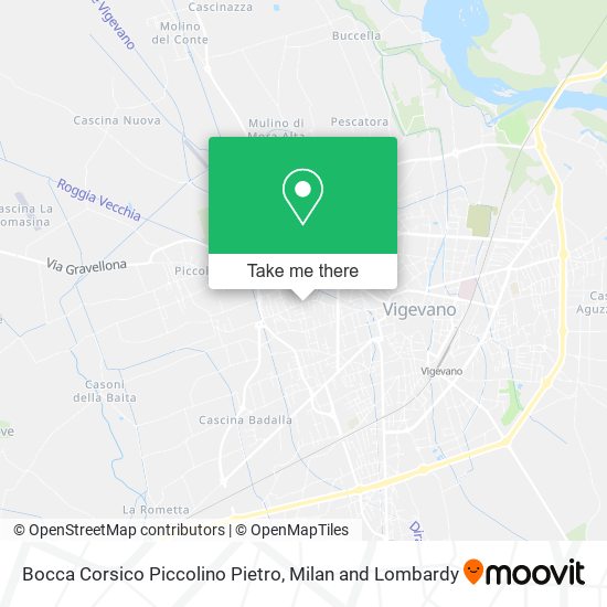 Bocca Corsico Piccolino Pietro map