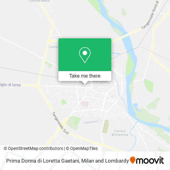 Prima Donna di Loretta Gaetani map