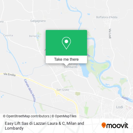 Easy Lift Sas di Lazzari Laura & C map