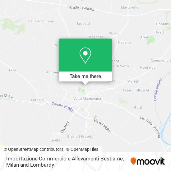 Importazione Commercio e Allevamenti Bestiame map