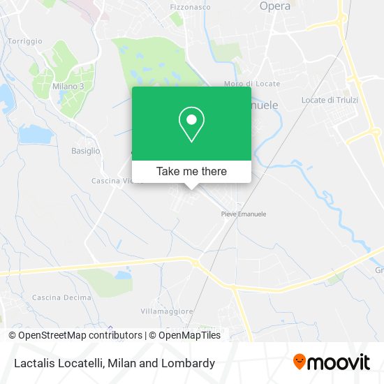 Lactalis Locatelli map